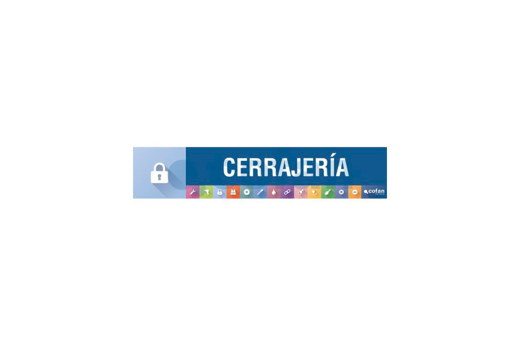 SEÑALETICA IMANTADA PARA EXPOSITOR 975 X 200 MM - CERRAJERIA (PACK: 1 UDS)