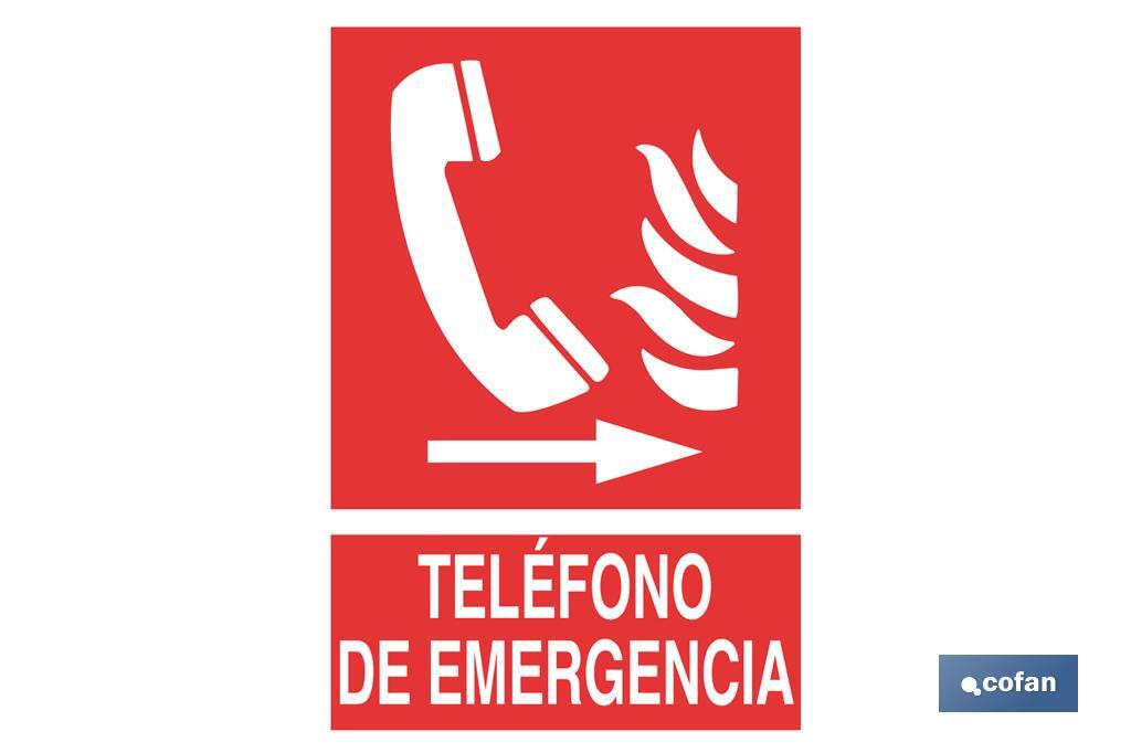 Teléfono de emergencia